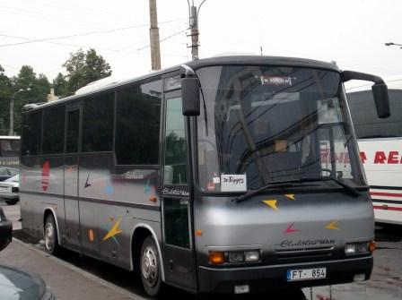 Bus rental in Brussels, Belgium MAN 30 seats