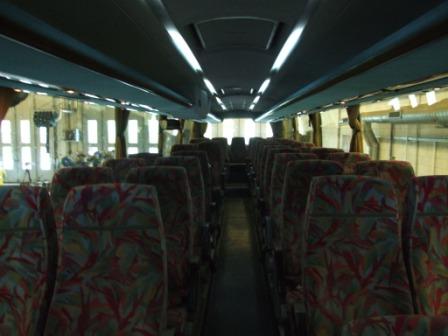 bus rental Brussels, Belgium Scania 55 60 seats